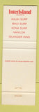 Matchbook Cover - Kona Inn Hawaii