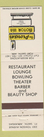 Matchbook Cover - Peddler's Motor Inn Restaurant Fort Smith AR