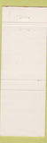 Matchbook Cover - Bardon Supplies Limited Belleville ON boilers