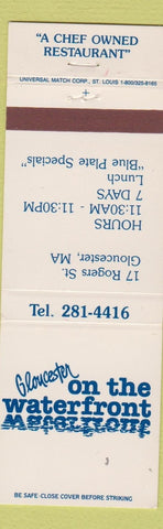 Matchbook Cover - Gloucester on the Waterfront MA