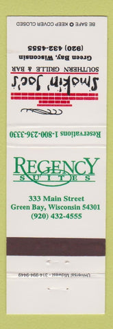 Matchbook Cover - Smokin Joe's Grille Green Bay WI Regency Suites