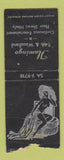 Matchbook Cover - Flamingo Los Angeles? Girlie POOR BOBTAIL