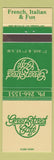 Matchbook Cover - Green Street Cafe French Italian