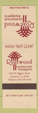 Matchbook Cover - Rosewood Restaurant Rosemont IL
