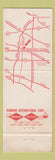 Matchbook Cover - Magic Square Restaurant Barrington IL WEAR