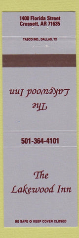 Matchbook Cover - Lakewood Inn Crossett AR