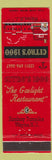 Matchbook Cover - Citro's 1900 Restaurant Wayne NJ