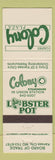 Matchbook Cover - Gaines Golony Plaza Lobster Pot Kansas City MO