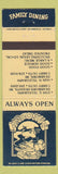 Matchbook Cover - And Oni's Dearborn Heights MI