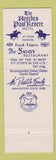 Matchbook Cover - Beeches Paul Revere Motel snowmobile girlie Rome NY