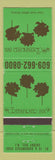 Matchbook Cover - Greenbrier Inn Cherry Hill NJ