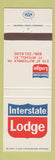 Matchbook Cover - Interstate Lodge Fort Mitchell KY