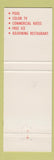 Matchbook Cover - Interstate Lodge Fort Mitchell KY