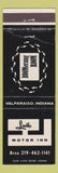 Matchbook Cover - Lembke Motor Inn Valparaiso IN Boomerang Room