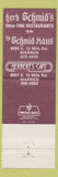 Matchbook Cover - Merrill Street 220 Restaurant Birmingham MI