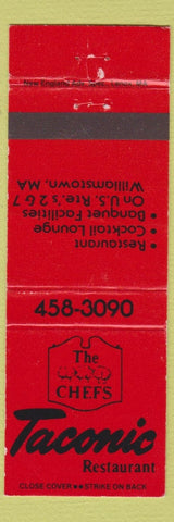 Matchbook Cover - Taconic Restaurant Williamstown MA
