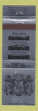 Matchbook Cover - Diamond Strip Clubs Cleveland OH