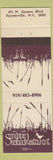 Matchbook Cover - Sandpiper Seafood Restaurant Fayetteville NC