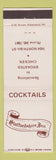 Matchbook Cover - Staffordshire Inn Kalamazoo MI