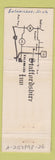 Matchbook Cover - Staffordshire Inn Kalamazoo MI