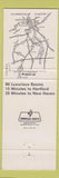 Matchbook Cover - Knights Inn Cromwell CT