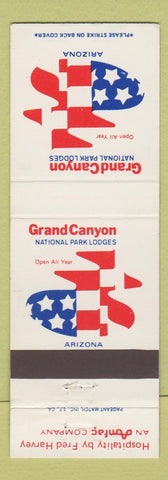 Matchbook Cover - Grand Canyon National Park Fred Harvey