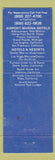 Matchbook Cover - Grand Canyon National Park Fred Harvey