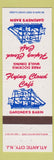 Matchbook Cover - Flying Cloud Cafe Atlantic City NJ