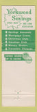 Matchbook Cover - Yorkwood Savings Loan Newark NJ WEAR