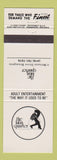 Matchbook Cover - Latin Quarter Strip Club Brampton ON girlie