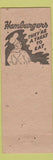 Matchbook Cover - Pat's Grill Ringgold GA low phone Terrier