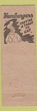 Matchbook Cover - Pat's Grill Ringgold GA low phone Boxer