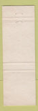 Matchbook Cover - The Reef Long Beach CA teal