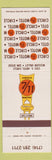 Matchbook Cover - Circle 7/11 Motel Ricky's Restaurant San Diego CA
