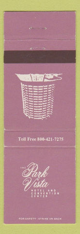 Matchbook Cover - Park Vista Hotel  Gatlinburg TN