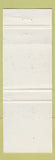 Matchbook Cover - REstaurant De LA Gare Alma Lac St Jean QC? Gold