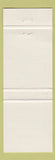 Matchbook Cover - Fourrures Albert Menard Chicoutimi QC neon red