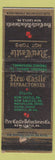 Matchbook Cover - New Castle Refractories New Castle PA WEAR