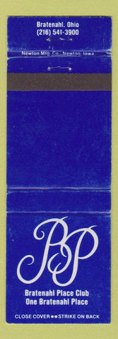 Matchbook Cover - Bratenahl Place Club OH