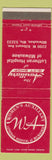 Matchbook Cover - Women's Auxiliary Lutheran Hospital Milwaukee WI WEAR