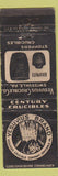 Matchbook Cover - Vesuvius Brand Crucible Swissvale PA WORN