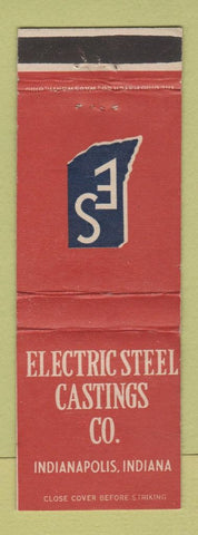 Matchbook Cover - Electric Steel Castings Indianapolis IN