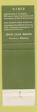 Matchbook Cover - Greenfield Village Dearborn MI Henry Ford Museum