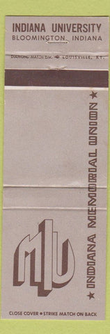 Matchbook Cover - Indiana Memorial Union Bloomington IN
