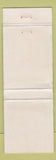 Matchbook Cover - VD Hotline Columbus OH Venereal Disease