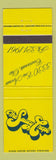 Matchbook Cover - Saucy Crepe Cincinnati OH