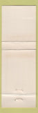 Matchbook Cover - Kona Imports Jade Turquioise WEAR yellow