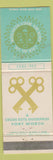 Matchbook Cover - Casa Del Sol Fort Worth TX Cross Keys WEAR