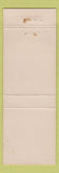 Matchbook Cover - Willman Wood Stove Tiffin OH