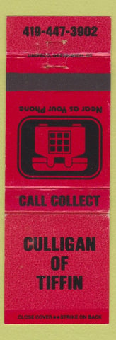 Matchbook Cover - Culligan Water of Tiffin OH